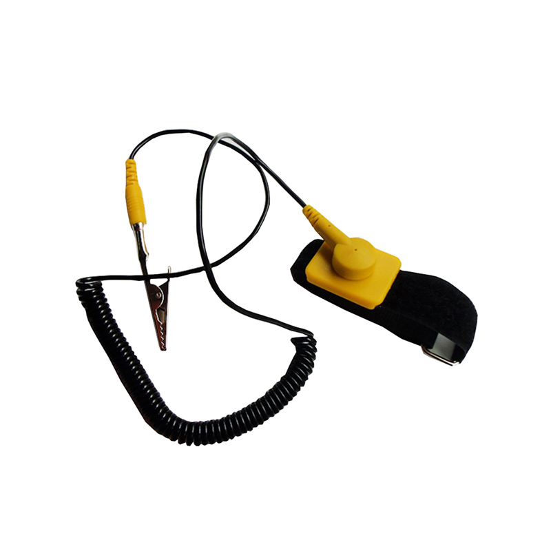 Antistatische polsbandje met bedraad