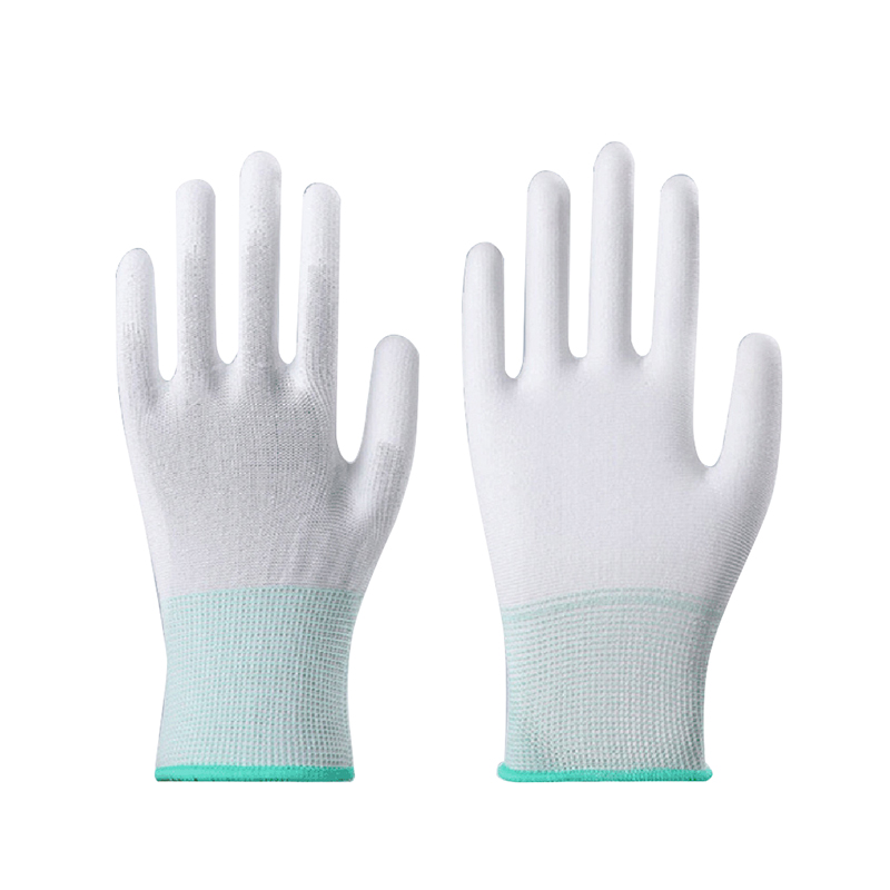 Nylon palm pu gecoate handschoen