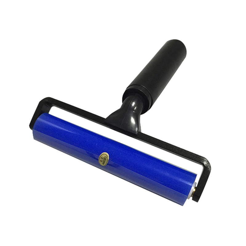Silicone Sticky Roller （Zwart aluminium）