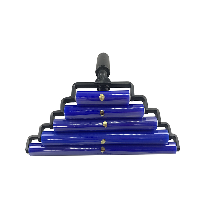 Silicone Sticky Roller （Zwart aluminium）