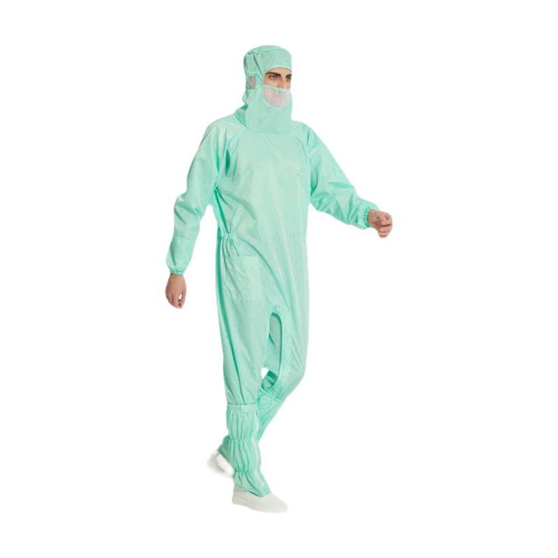 Anti -statische kikkerpak met een jumpsuit met capuchon