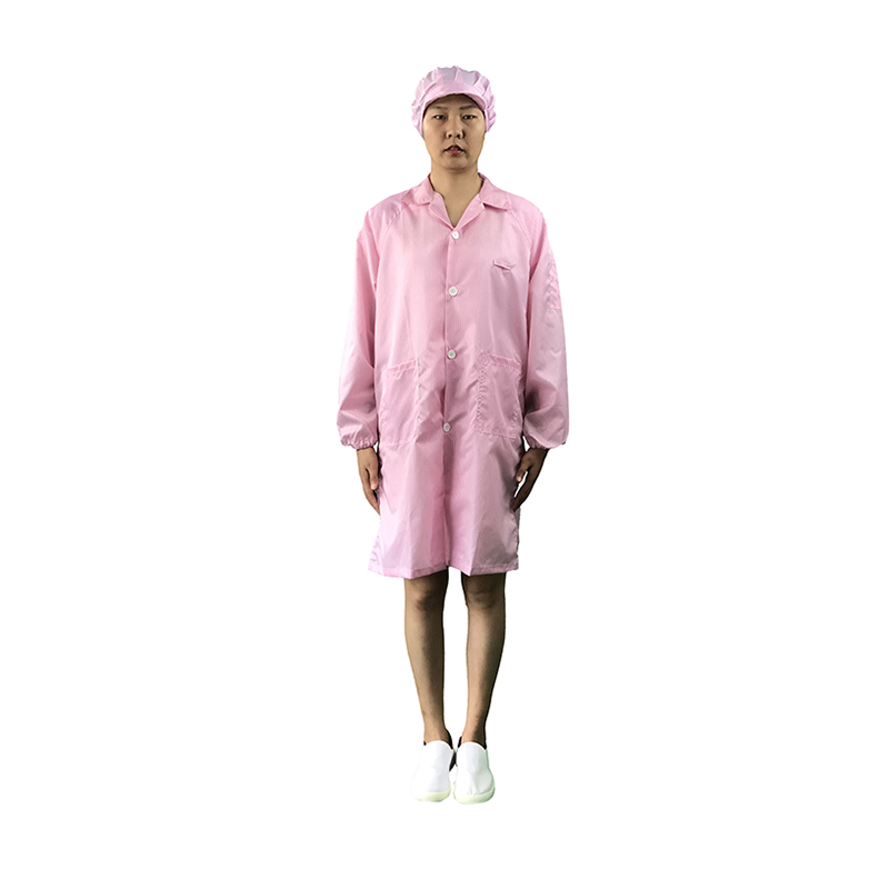 ESD -jurk turndown kraag