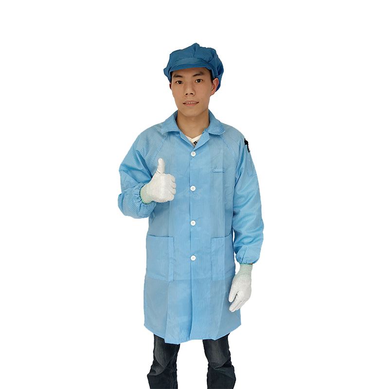 ESD -jurk turndown kraag