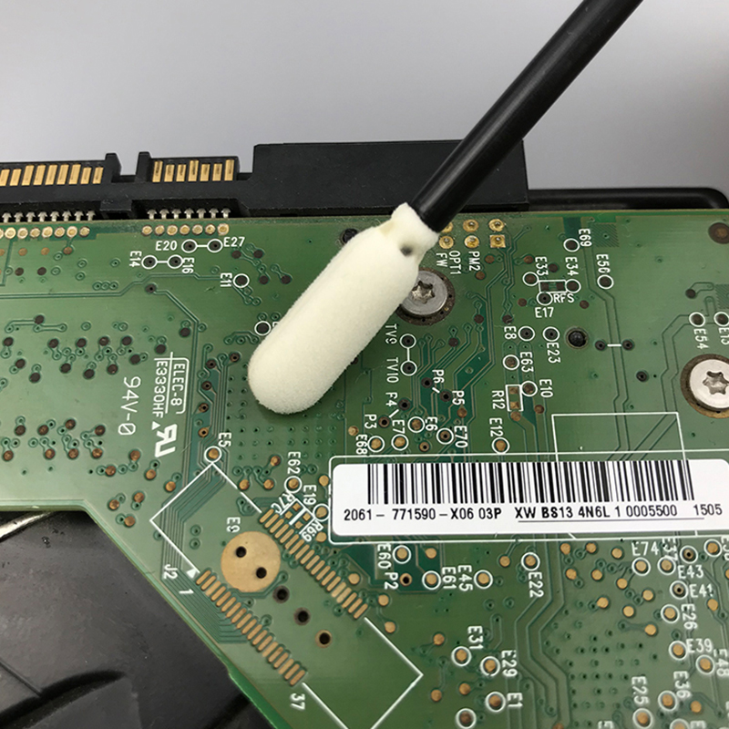 Spons hoofdreinigingsstaafje