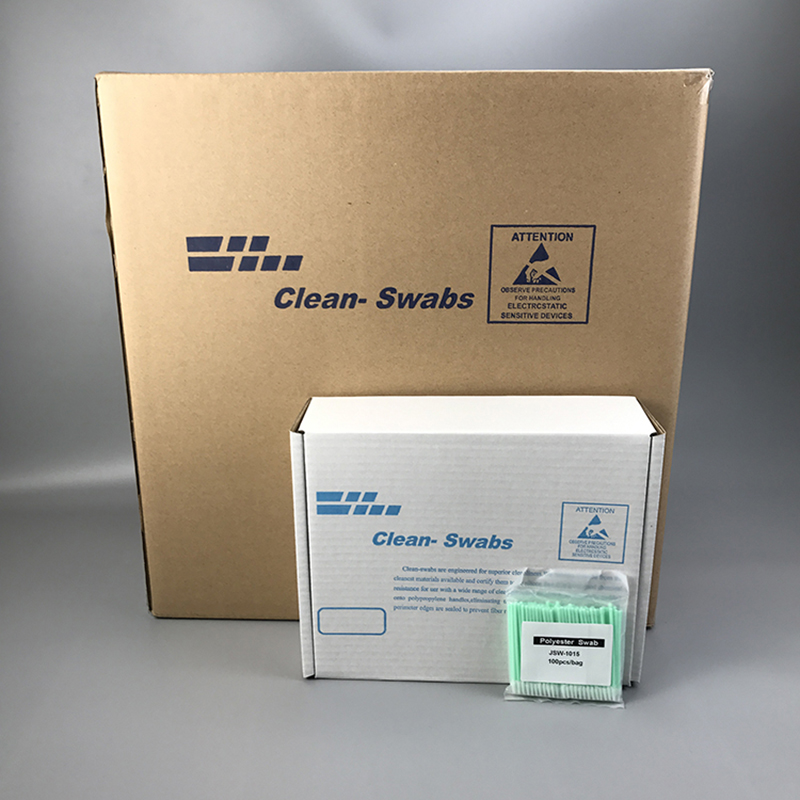 Polyester tip reinigingssticks